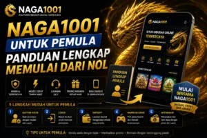 Panduan lengkap NAGA1001 untuk pemula, mulai dari pendaftaran hingga penarikan dana.