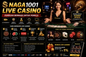 Panduan lengkap bermain live casino untuk pemula di NAGA1001.