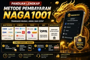 Metode pembayaran Naga1001 lengkap dan aman untuk transaksi mudah dan cepat.