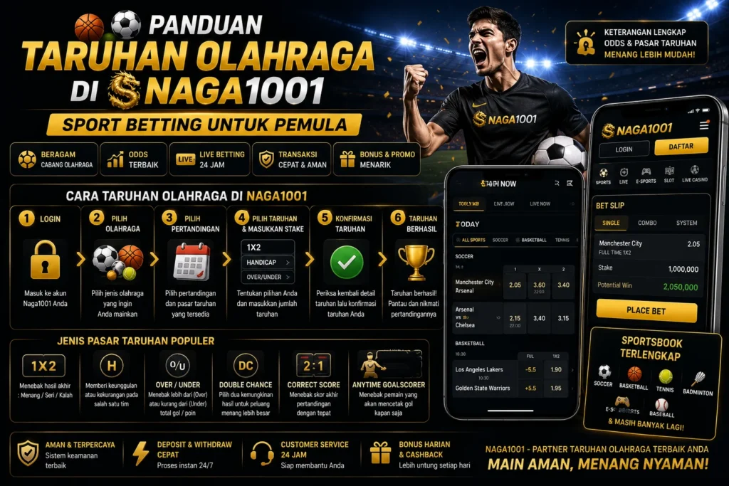 Panduan Taruhan Olahraga di Naga1001 – Sport Betting untuk Pemula