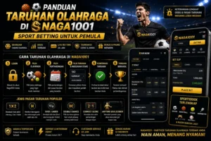 Panduan taruhan olahraga lengkap di Naga1001 untuk pemula dan profesional.